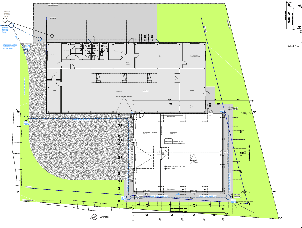 Grundriss Formenbau Schneider